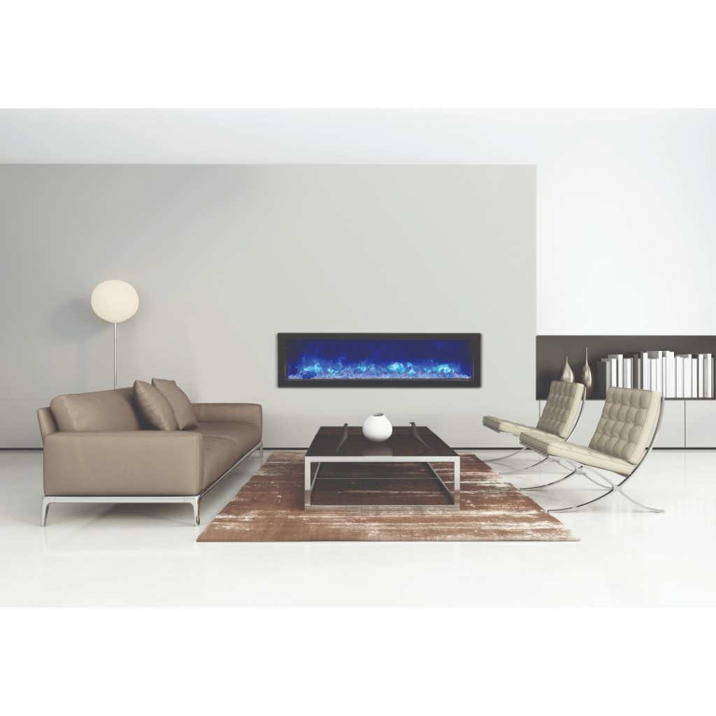 Amantii 40" Panorama Slim Indoor or Outdoor Electric Fireplace