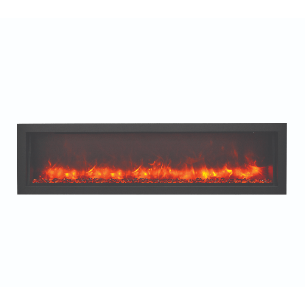 Amantii 40" Panorama Slim Indoor or Outdoor Electric Fireplace