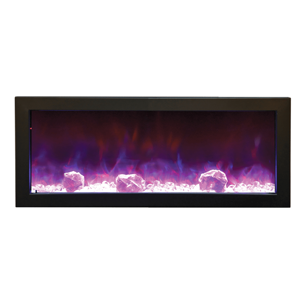 Amantii 40" Panorama Slim Indoor or Outdoor Electric Fireplace