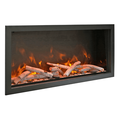 Amantii 42" Symmetry 3.0 Extra Tall Built-in Smart WiFi Electric Fireplace