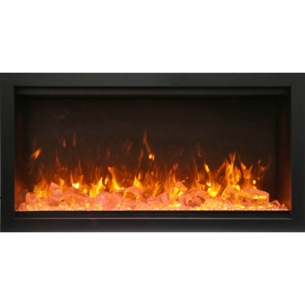 Amantii 42" Symmetry 3.0 Extra Tall Built-in Smart WiFi Electric Fireplace