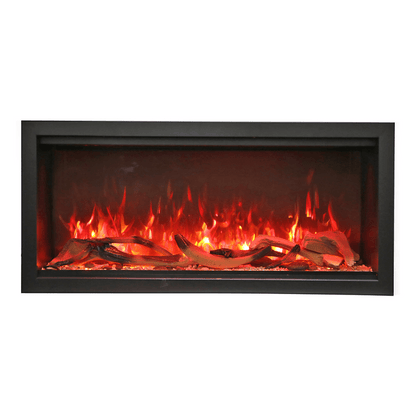 Amantii 42" Symmetry 3.0 Extra Tall Built-in Smart WiFi Electric Fireplace