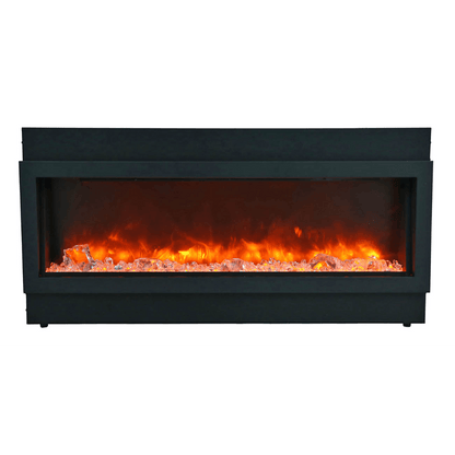 Amantii 50" Panorama Deep Indoor or Outdoor Electric Fireplace