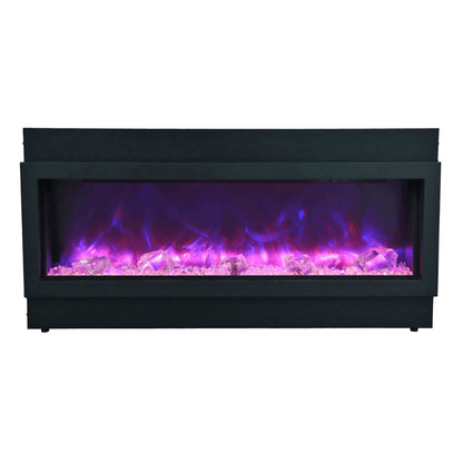 Amantii 50" Panorama Deep Indoor or Outdoor Electric Fireplace