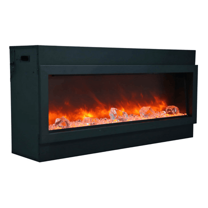 Amantii 50" Panorama Deep Indoor or Outdoor Electric Fireplace