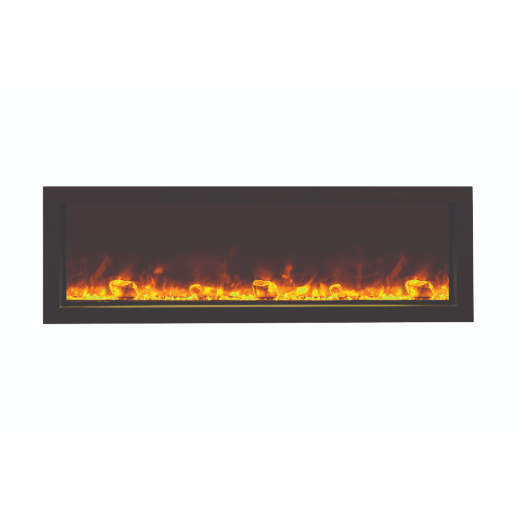 Amantii 50" Panorama Slim Indoor or Outdoor Electric Fireplace