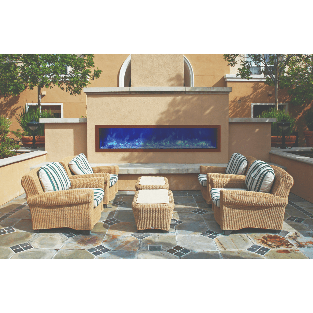 Amantii 50" Panorama Slim Indoor or Outdoor Electric Fireplace