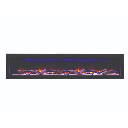 Amantii 60" Panorama Deep Indoor or Outdoor Electric Fireplace