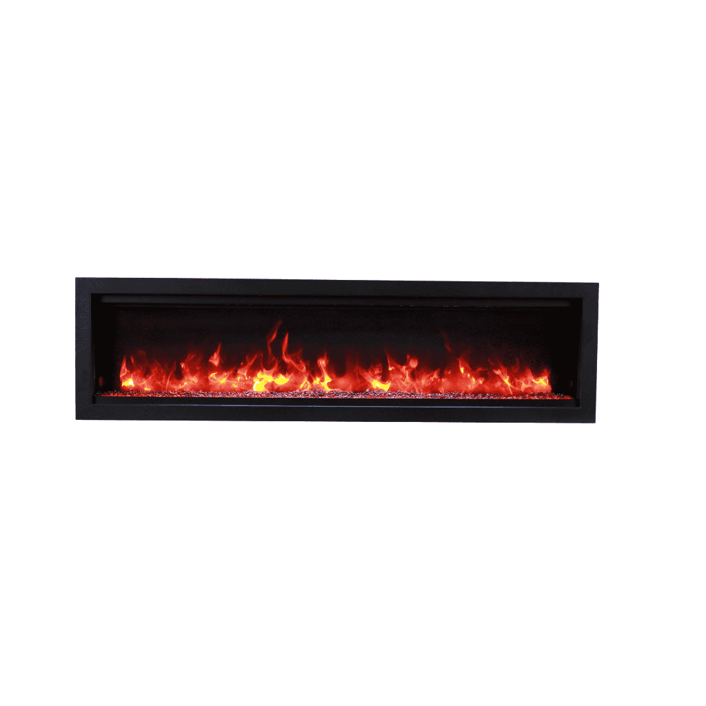 Amantii 60" Symmetry 3.0 Built-in Smart WiFi Electric Fireplace