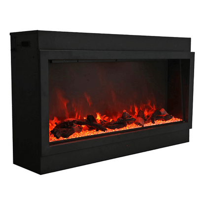 Amantii 72" Panorama Deep Extra Tall Electric Fireplace