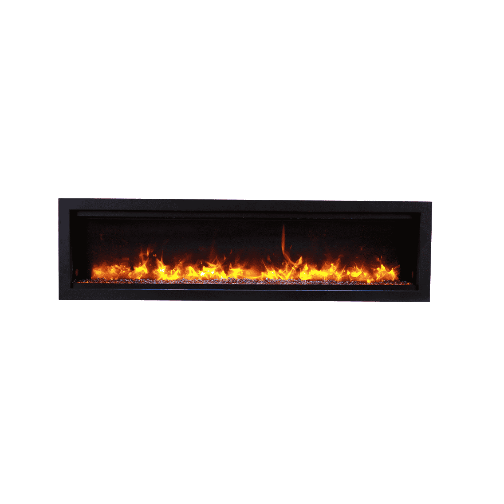 Amantii 74" Symmetry 3.0 Built-in Smart WiFi Electric Fireplace