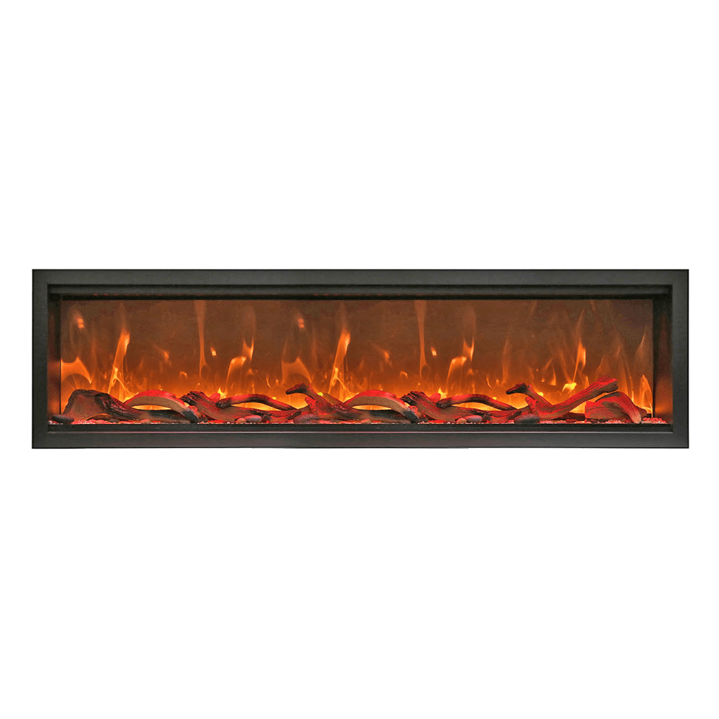 Amantii 74" Symmetry 3.0 Extra Tall Built-in Smart WiFi Electric Fireplace