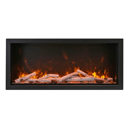 Amantii 74" Symmetry 3.0 Extra Tall Built-in Smart WiFi Electric Fireplace