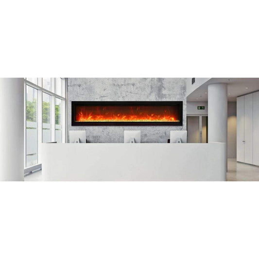 Amantii 74" Symmetry-B Built-in Electric Fireplace