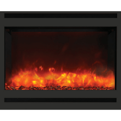 Amantii Decorative Steel Surround for 31" Zero Clearance Electric Fireplace