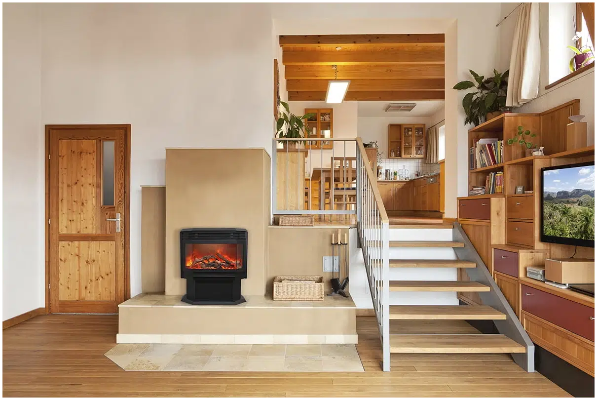 Amantii FS Lumina 26" Smart Freestanding Electric Fireplace
