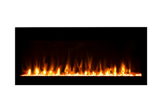 Amantii Fire & Ice Evolution Linear 36" WiFi Enabled Wall-Mounted Electric Fireplace
