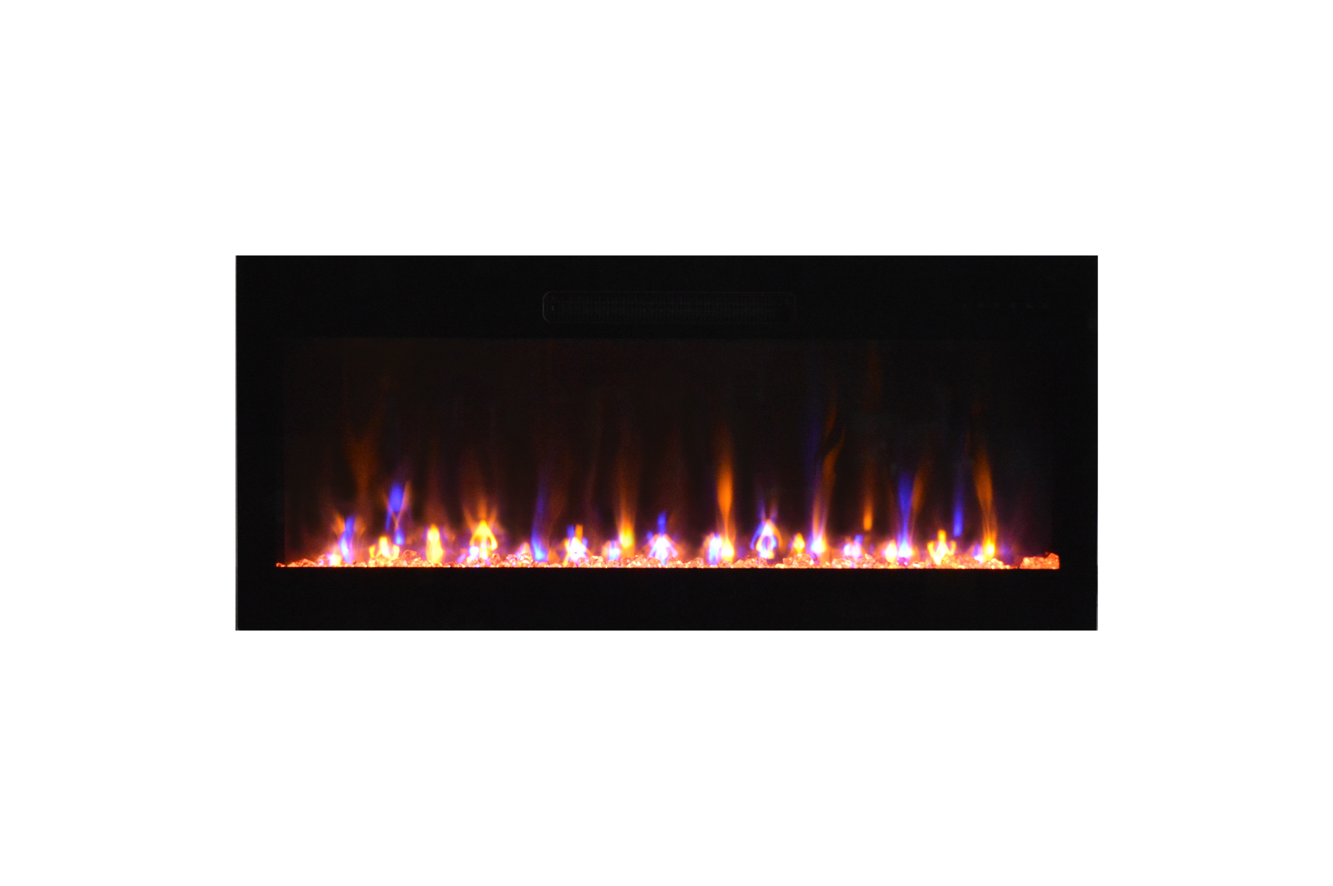 Amantii Fire & Ice Evolution Linear 50" WiFi Enabled Wall-Mounted Electric Fireplace
