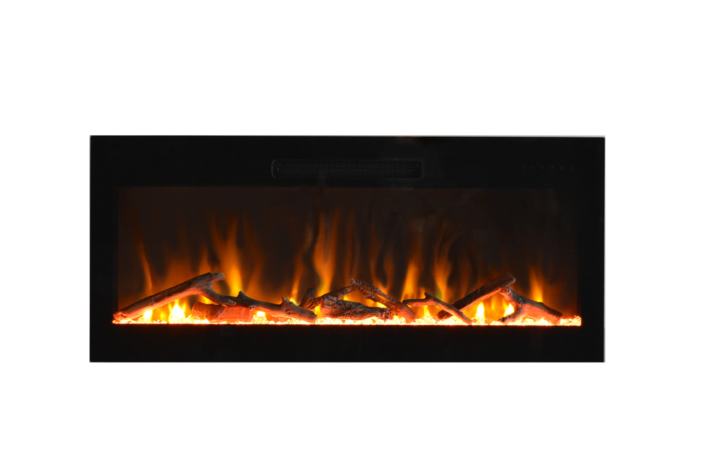 Amantii Fire & Ice Evolution Linear 60" WiFi Enabled Wall-Mounted Electric Fireplace