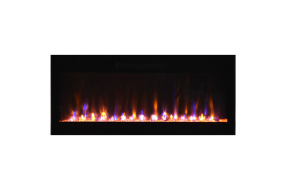 Amantii Fire & Ice Evolution Linear 60" WiFi Enabled Wall-Mounted Electric Fireplace