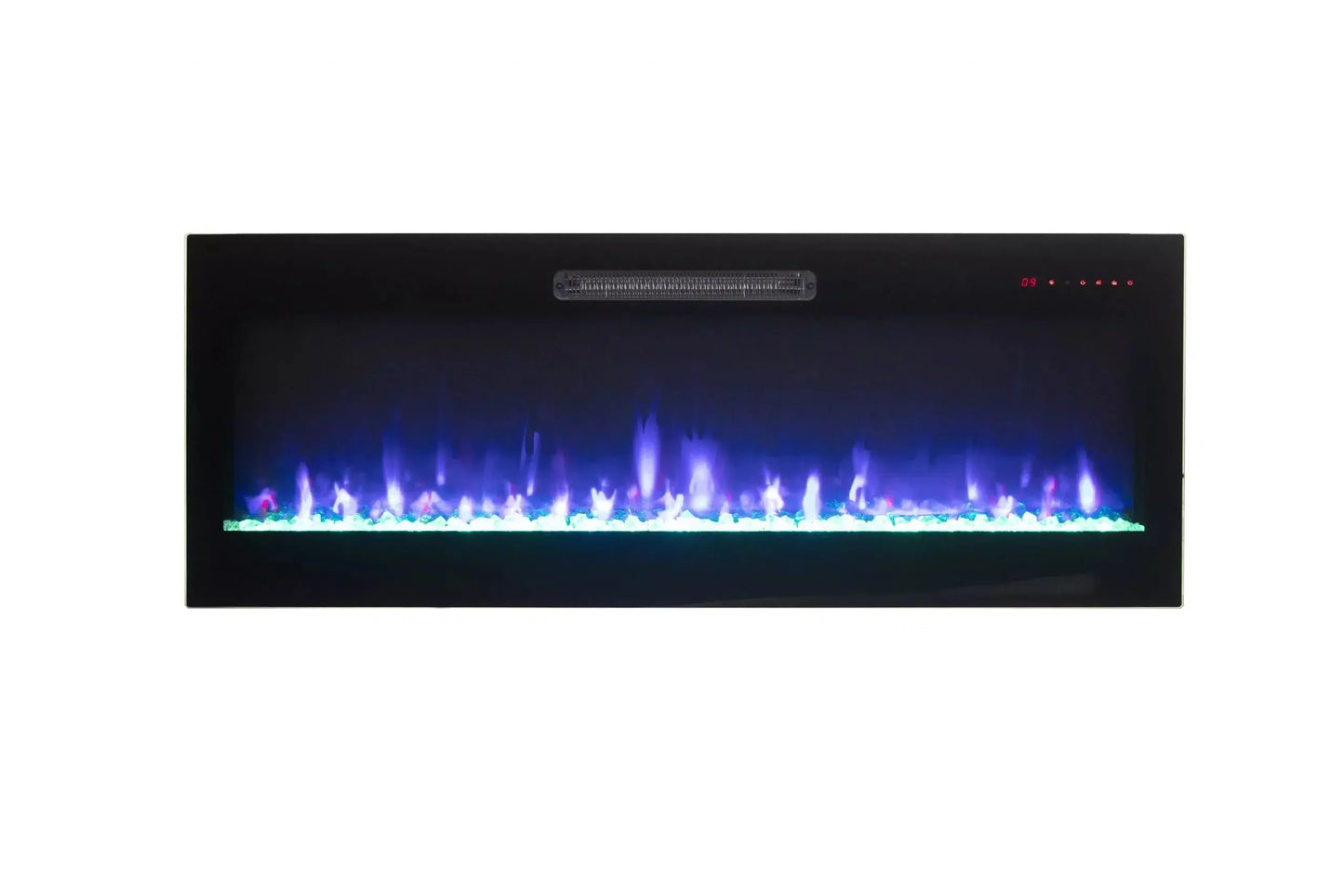 Amantii Fire & Ice Evolution Linear 60" WiFi Enabled Wall-Mounted Electric Fireplace