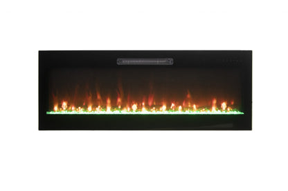 Amantii Fire & Ice Evolution Linear 60" WiFi Enabled Wall-Mounted Electric Fireplace