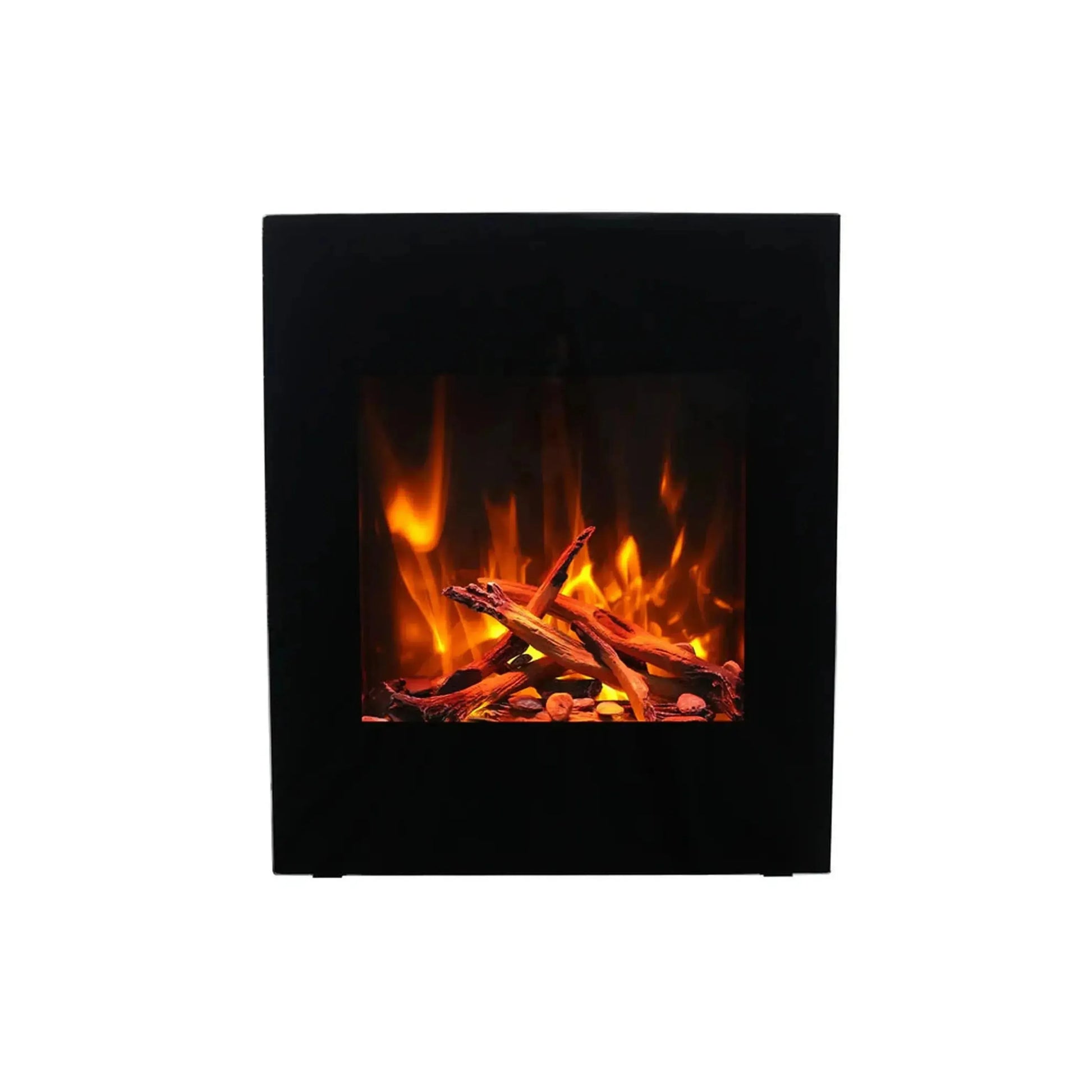 Amantii LUMINA Zero Clearance 24" Corner Wall Mount Smart Electric Fireplace