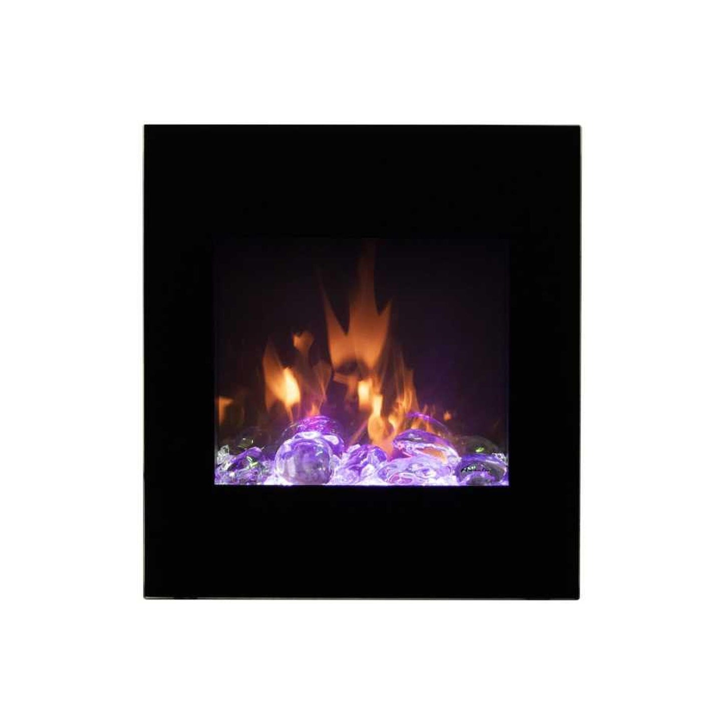 Amantii LUMINA Zero Clearance 24" Corner Wall Mount Smart Electric Fireplace