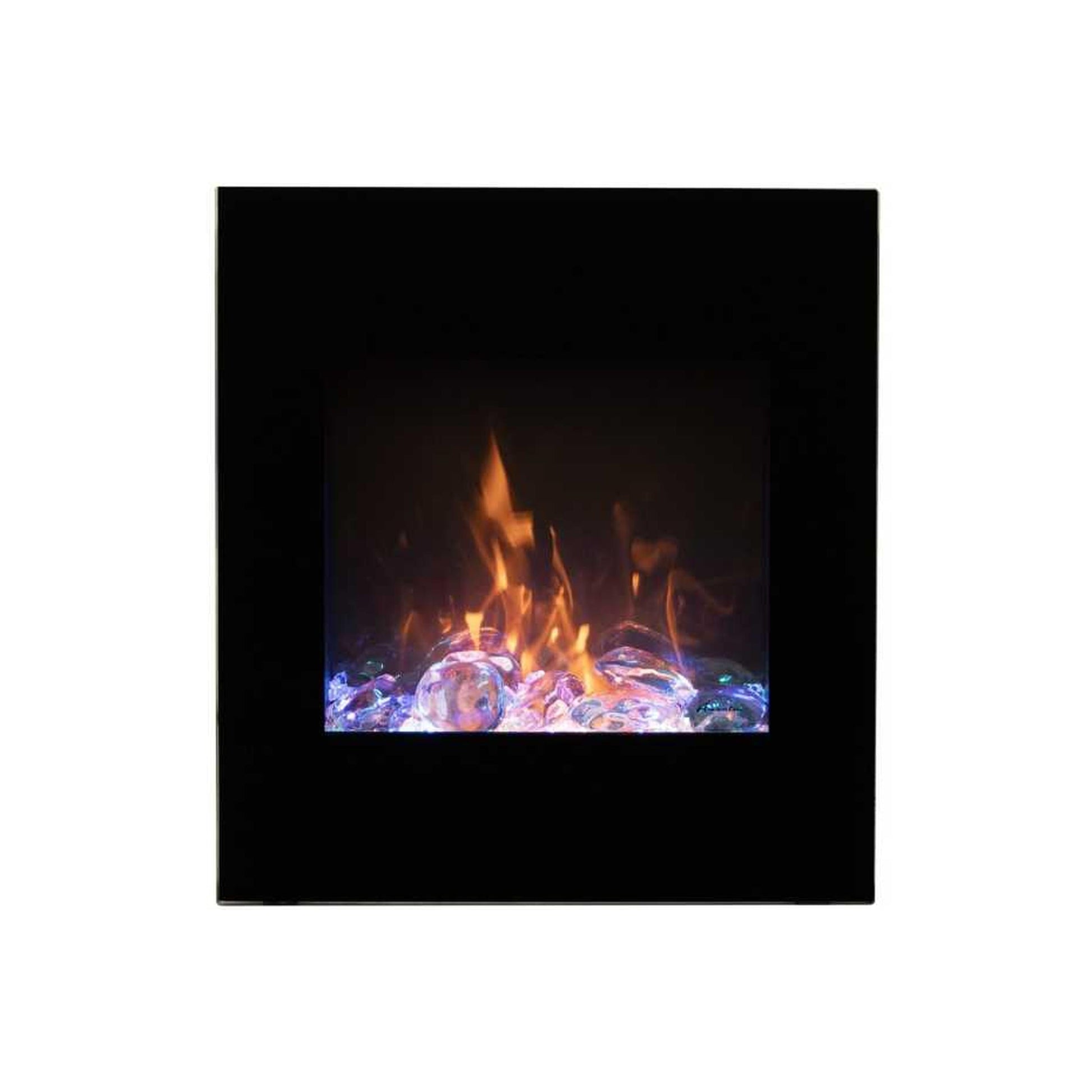 Amantii LUMINA Zero Clearance 24" Corner Wall Mount Smart Electric Fireplace