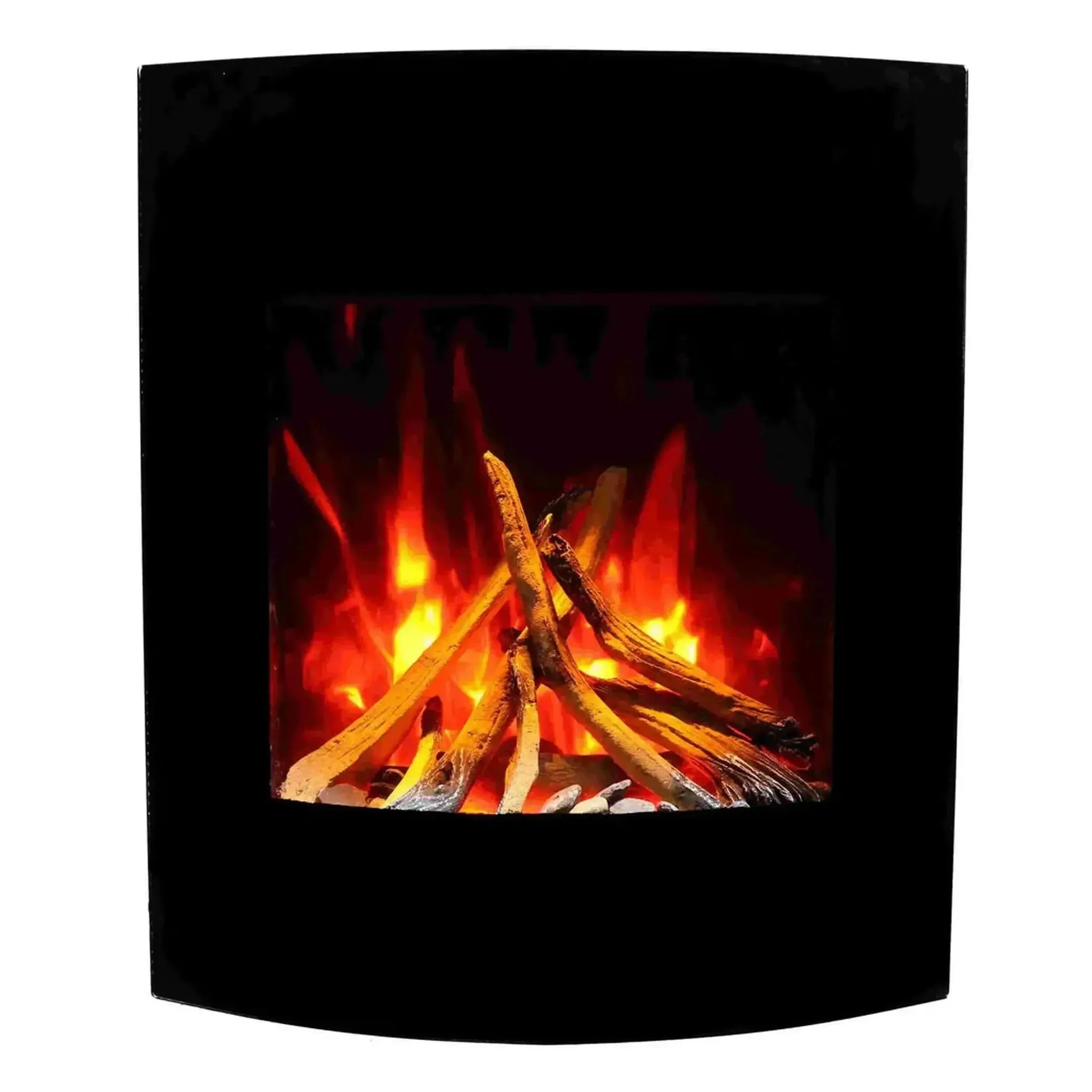 Amantii LUMINA Zero Clearance 24" Corner Wall Mount Smart Electric Fireplace