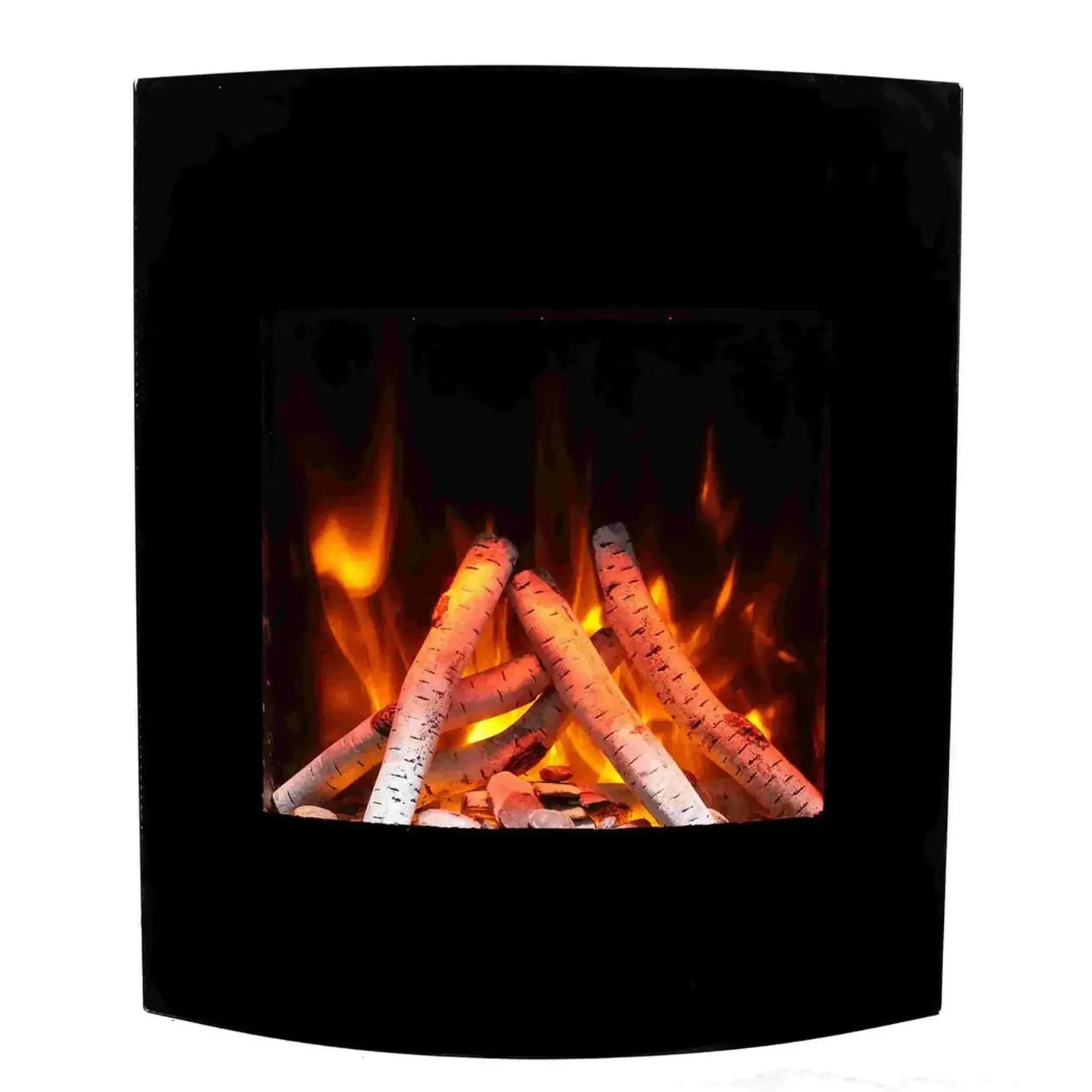 Amantii LUMINA Zero Clearance 24" Corner Wall Mount Smart Electric Fireplace