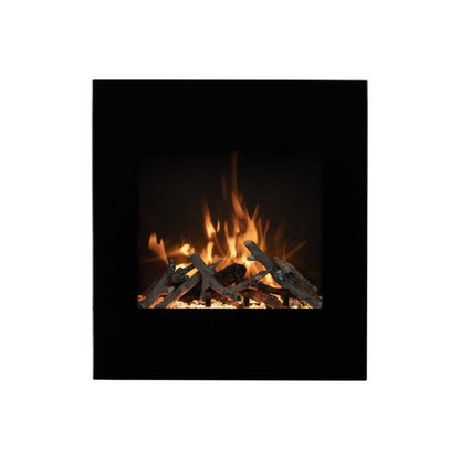 Amantii LUMINA Zero Clearance 24" Corner Wall Mount Smart Electric Fireplace