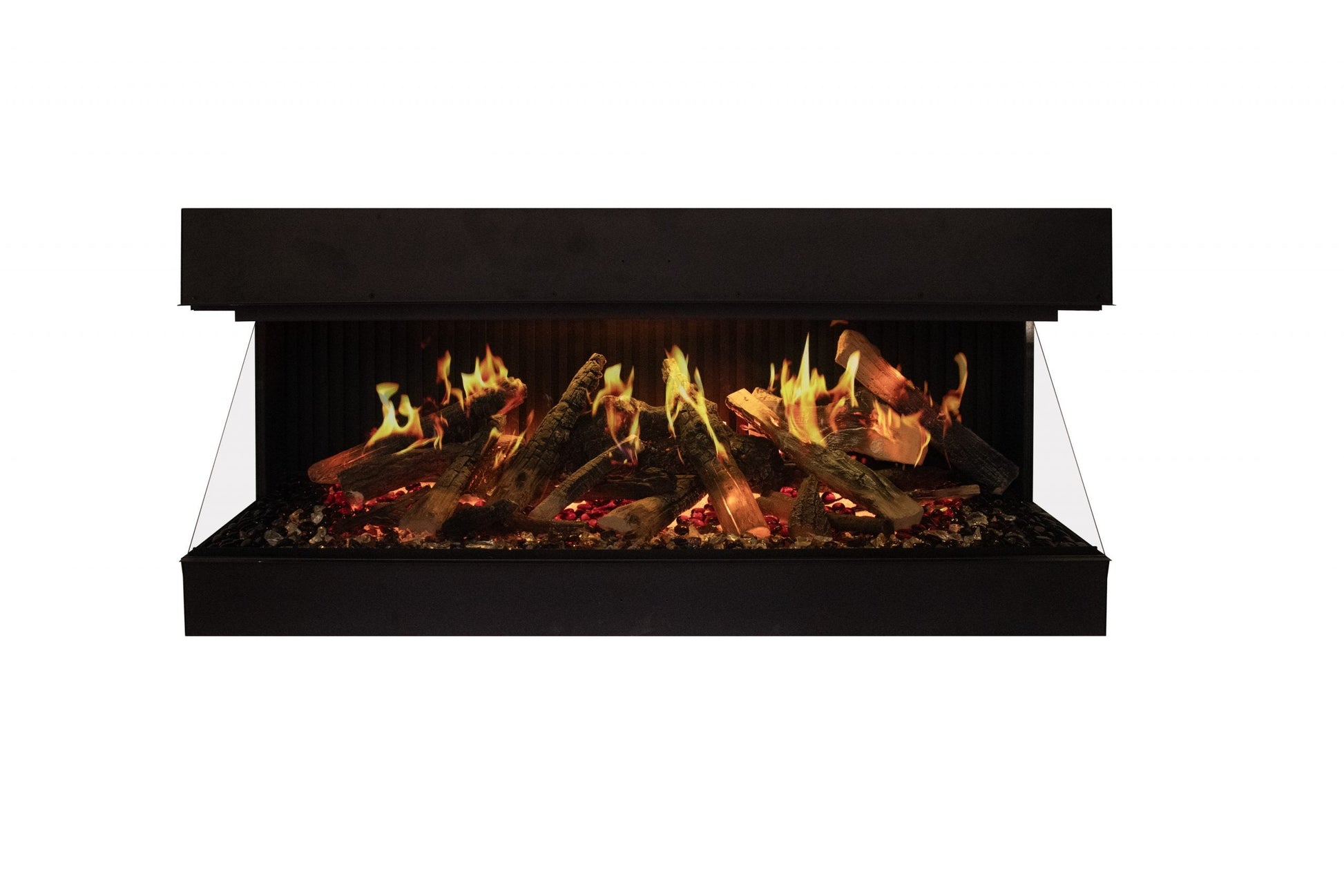 Amantii Signature MultiView Holo 55" 3-Sided Indoor Electric Fireplace