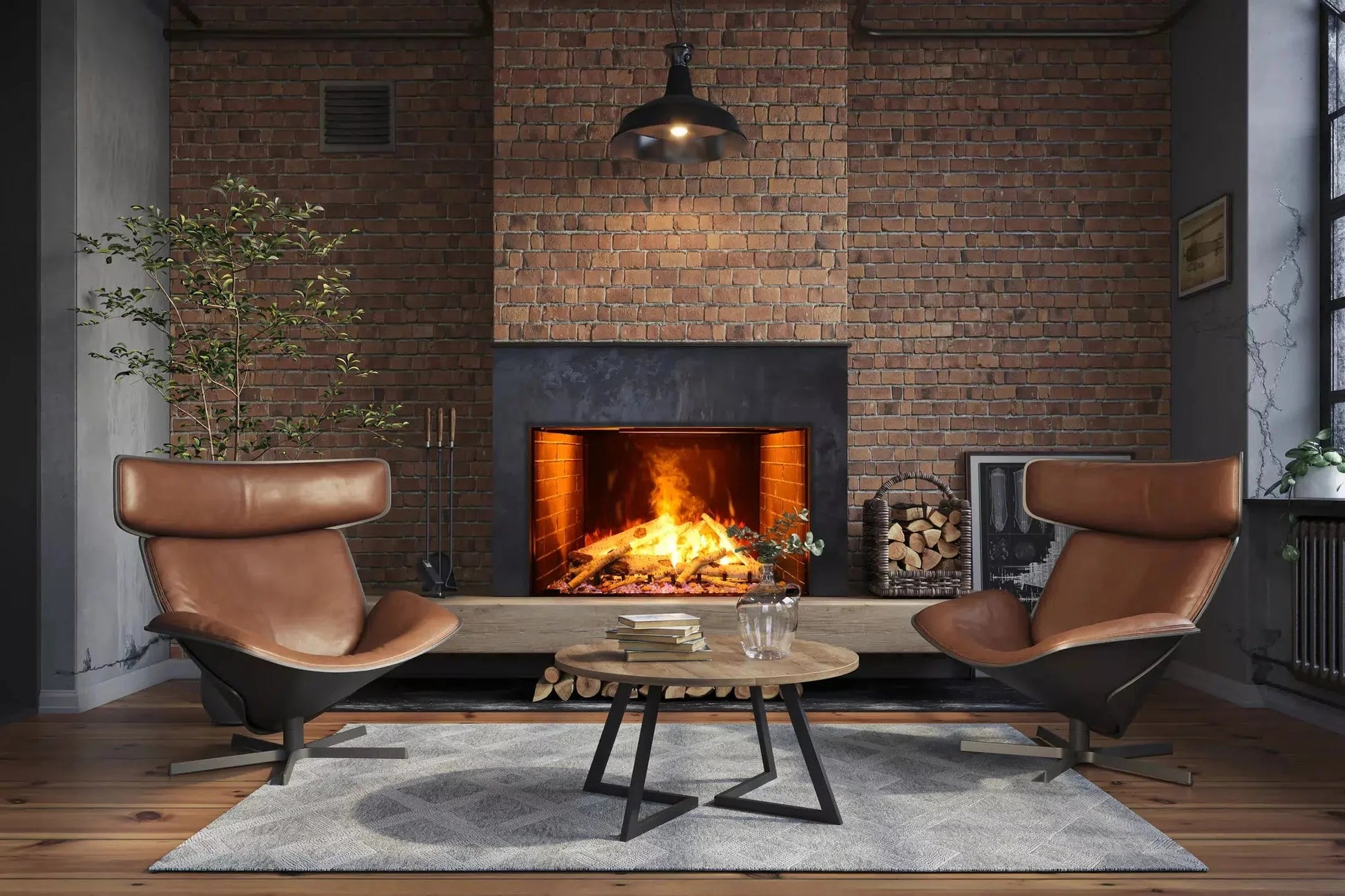 Amantii Signature Series 38" Traditional Built-in Electric Fireplace Featuring Optimyst Technology Patented by Dimplex