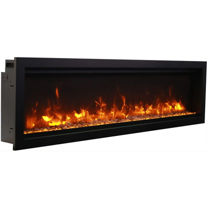 Amantii Symmetry Bespoke 34" Indoor / Outdoor Built-in Clean Face Smart Electric Fireplace