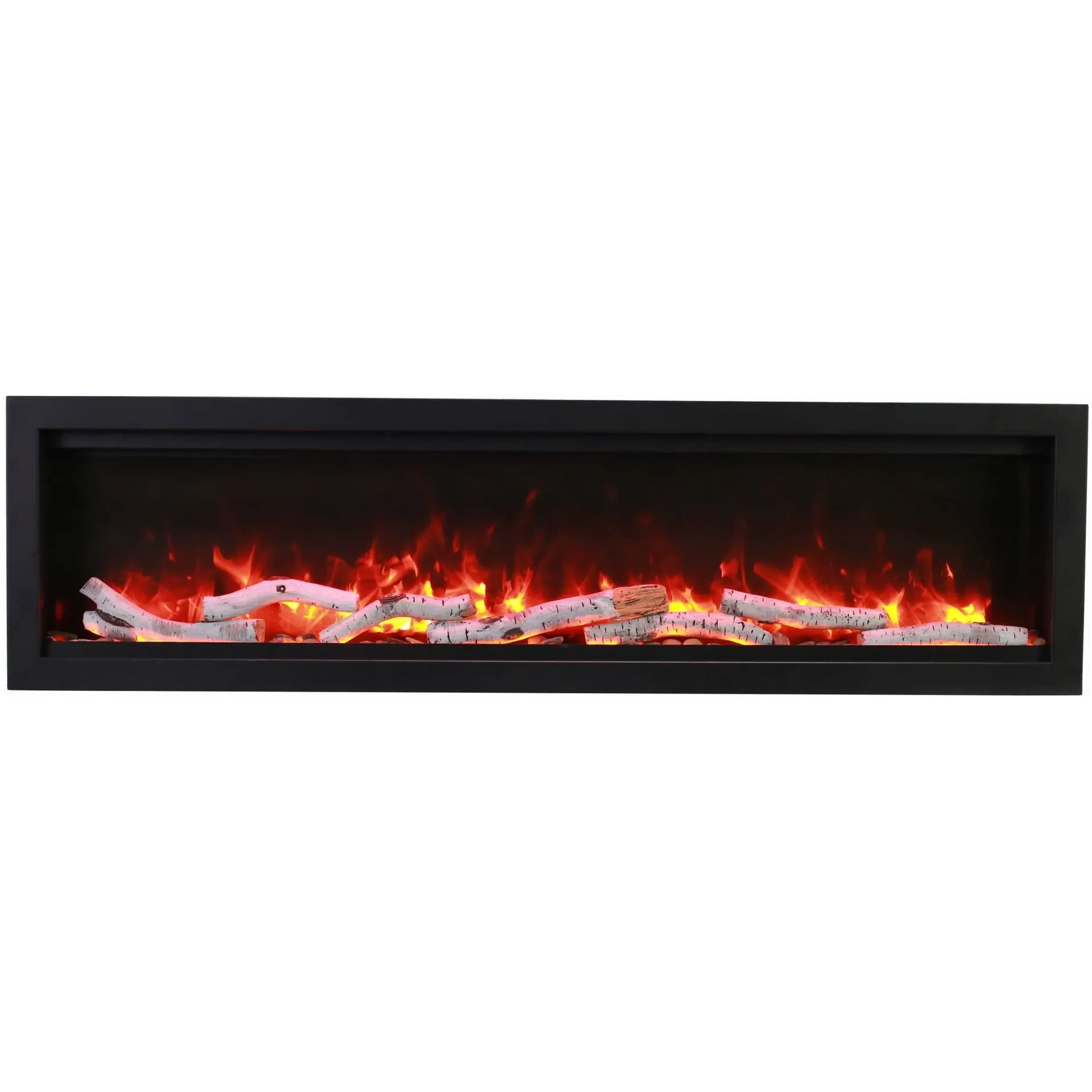 Amantii Symmetry Bespoke 34" Indoor / Outdoor Built-in Clean Face Smart Electric Fireplace