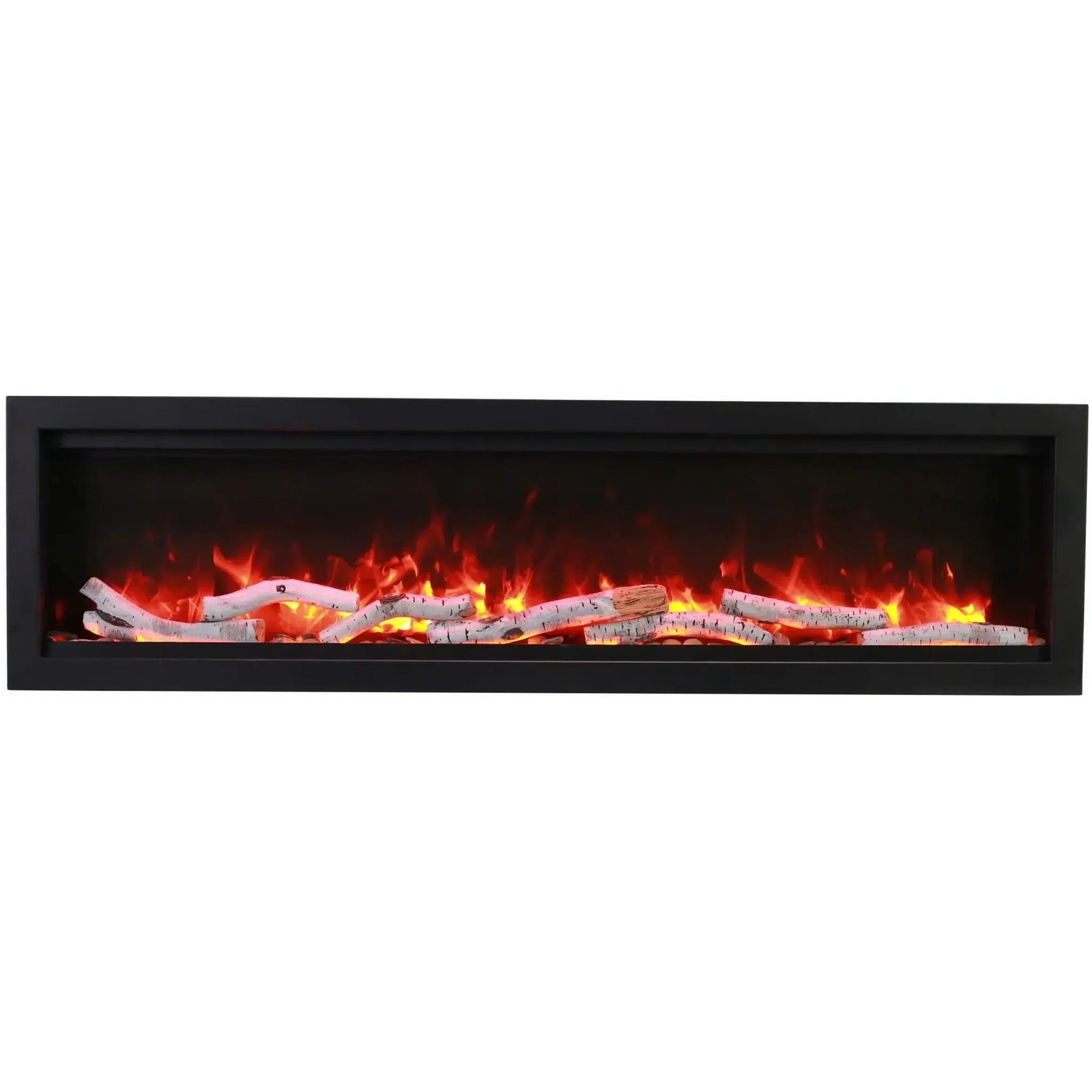 Amantii Symmetry Bespoke 34" Indoor / Outdoor Built-in Clean Face Smart Electric Fireplace