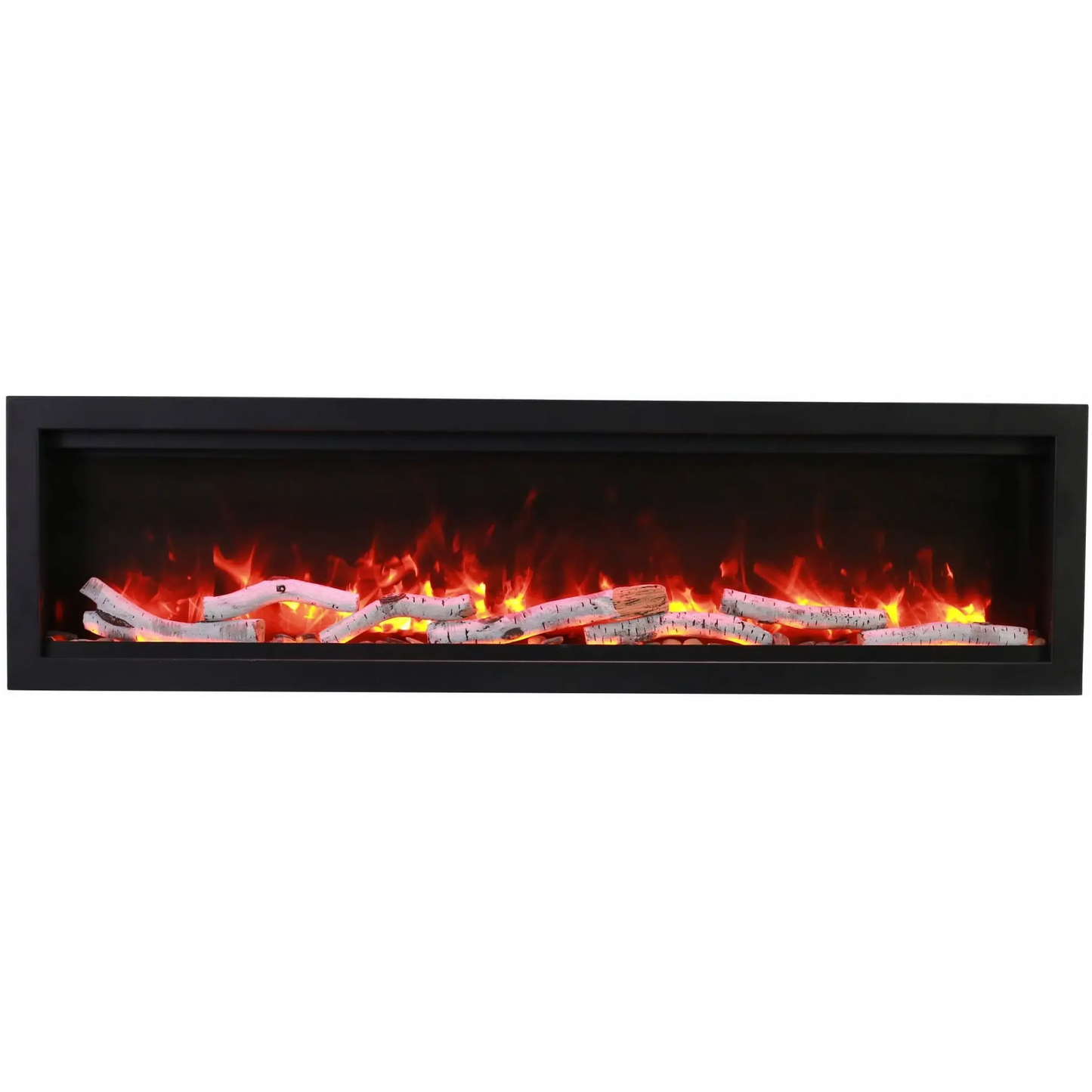Amantii Symmetry Bespoke 34" Indoor / Outdoor Built-in Clean Face Smart Electric Fireplace