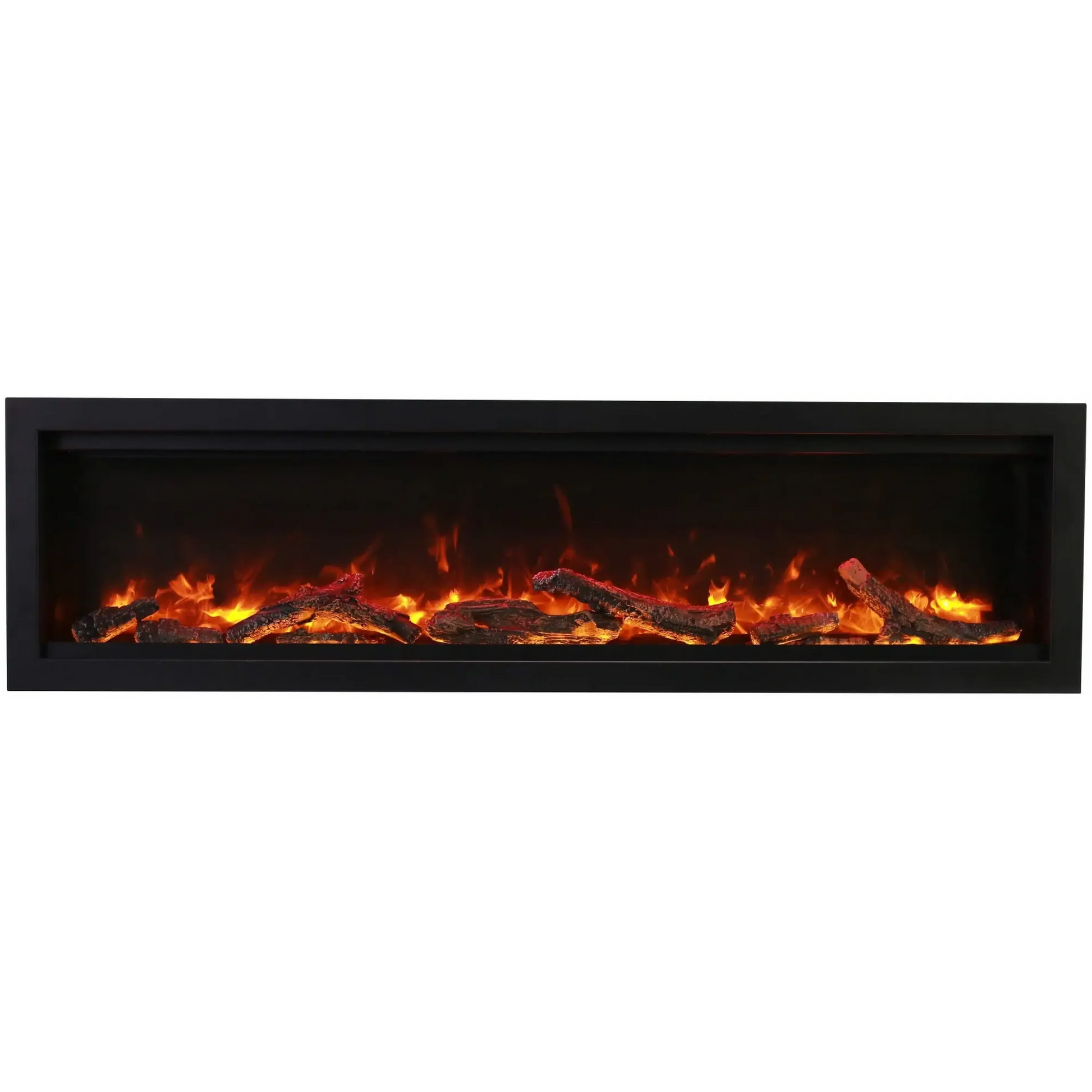 Amantii Symmetry Bespoke 34" Indoor / Outdoor Built-in Clean Face Smart Electric Fireplace