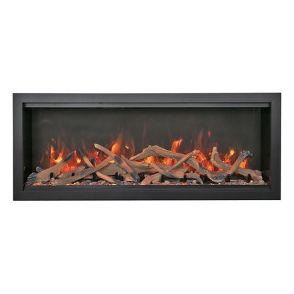Amantii Symmetry Bespoke Extra Tall 50" Indoor / Outdoor Built-in Clean Face Smart Electric Fireplace