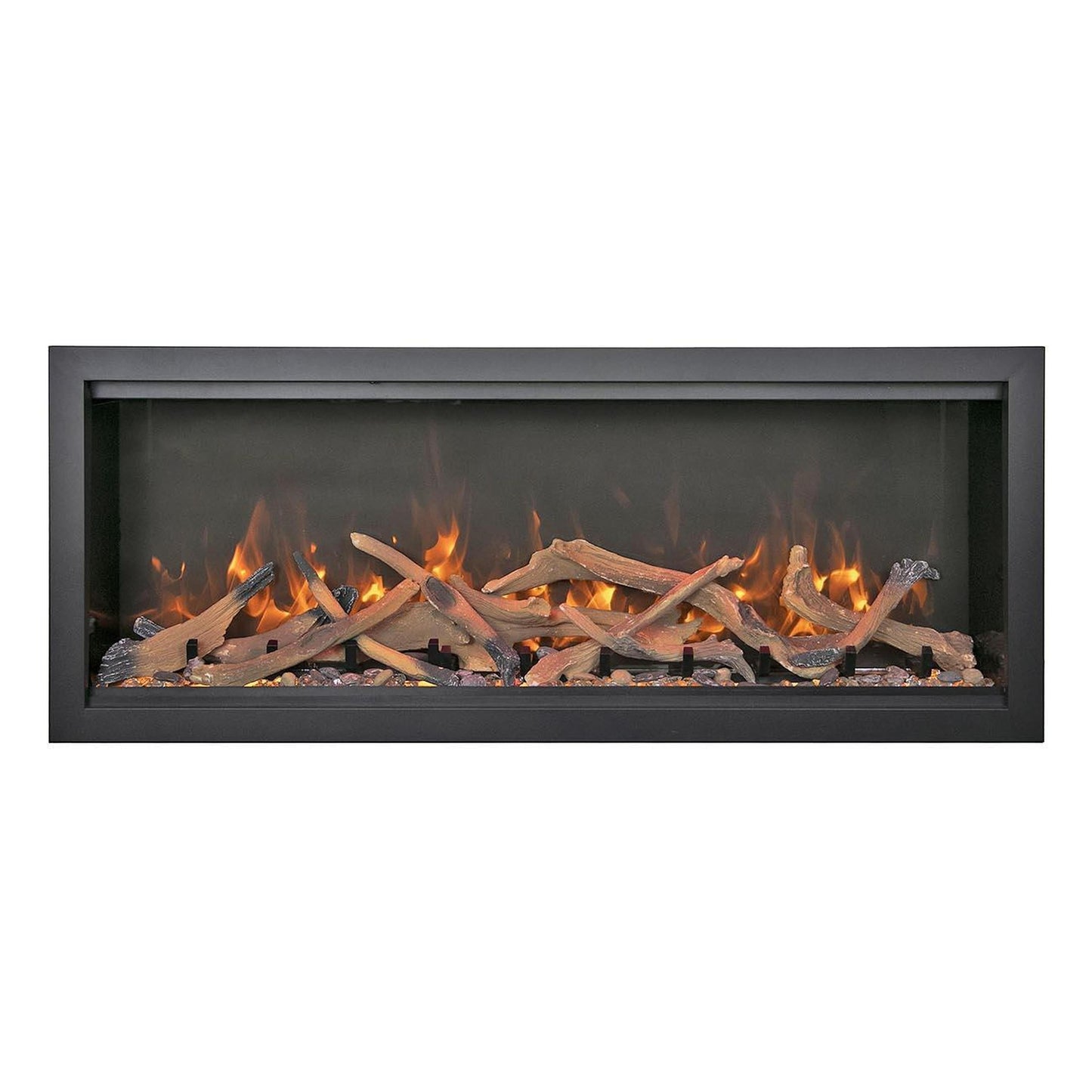 Amantii Symmetry Bespoke Extra Tall 50" Indoor / Outdoor Built-in Clean Face Smart Electric Fireplace