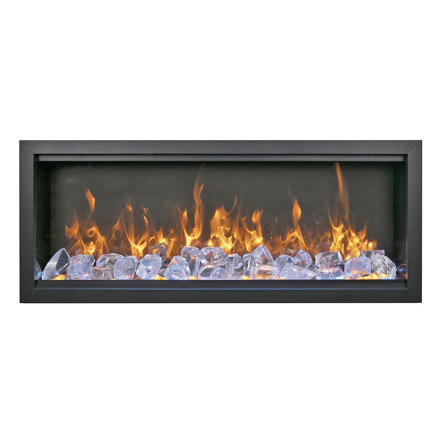 Amantii Symmetry Bespoke Extra Tall 50" Indoor / Outdoor Built-in Clean Face Smart Electric Fireplace