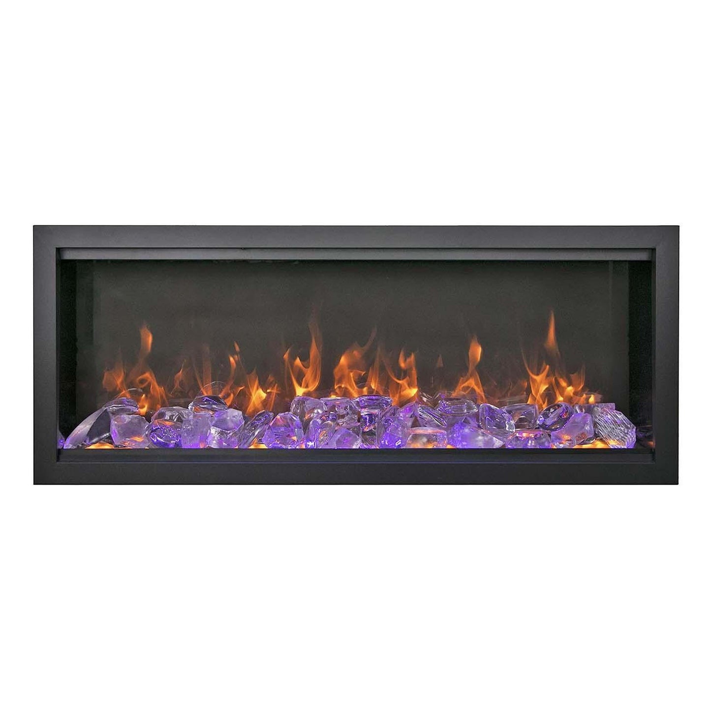 Amantii Symmetry Bespoke Extra Tall 50" Indoor / Outdoor Built-in Clean Face Smart Electric Fireplace