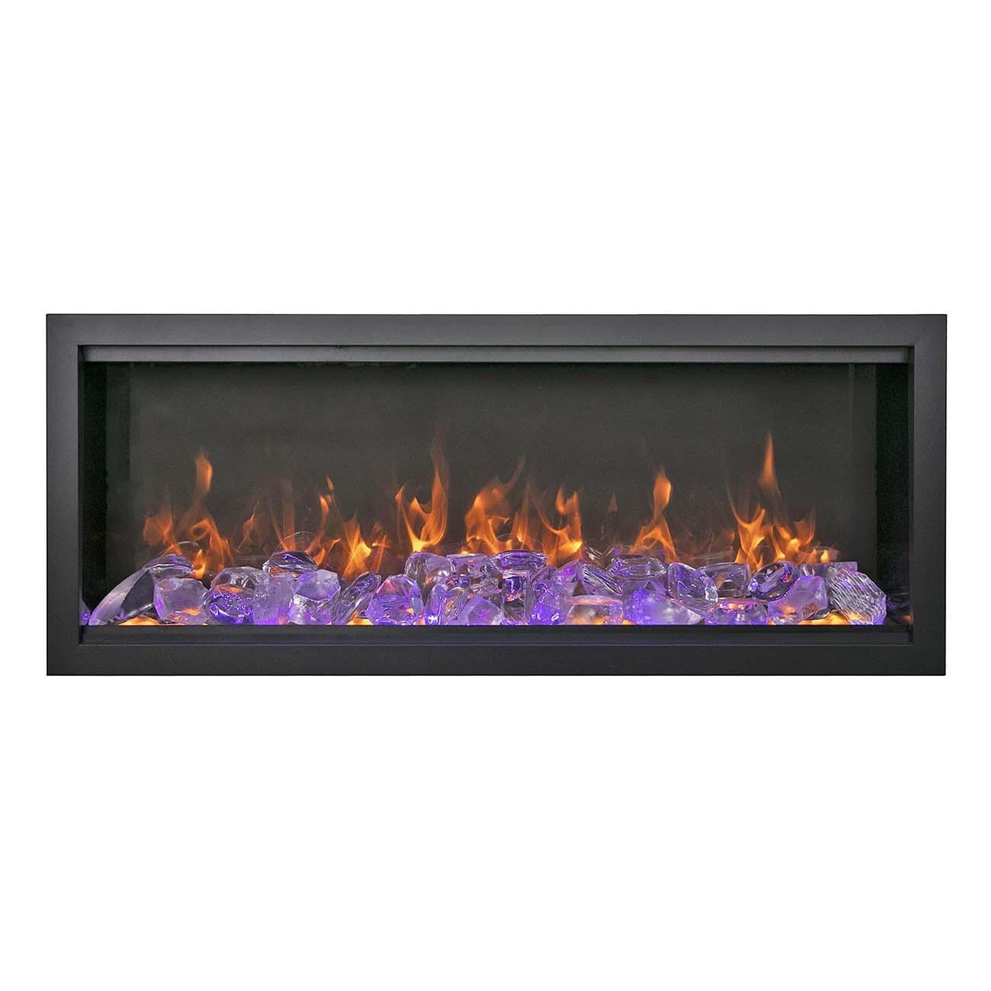 Amantii Symmetry Bespoke Extra Tall 50" Indoor / Outdoor Built-in Clean Face Smart Electric Fireplace
