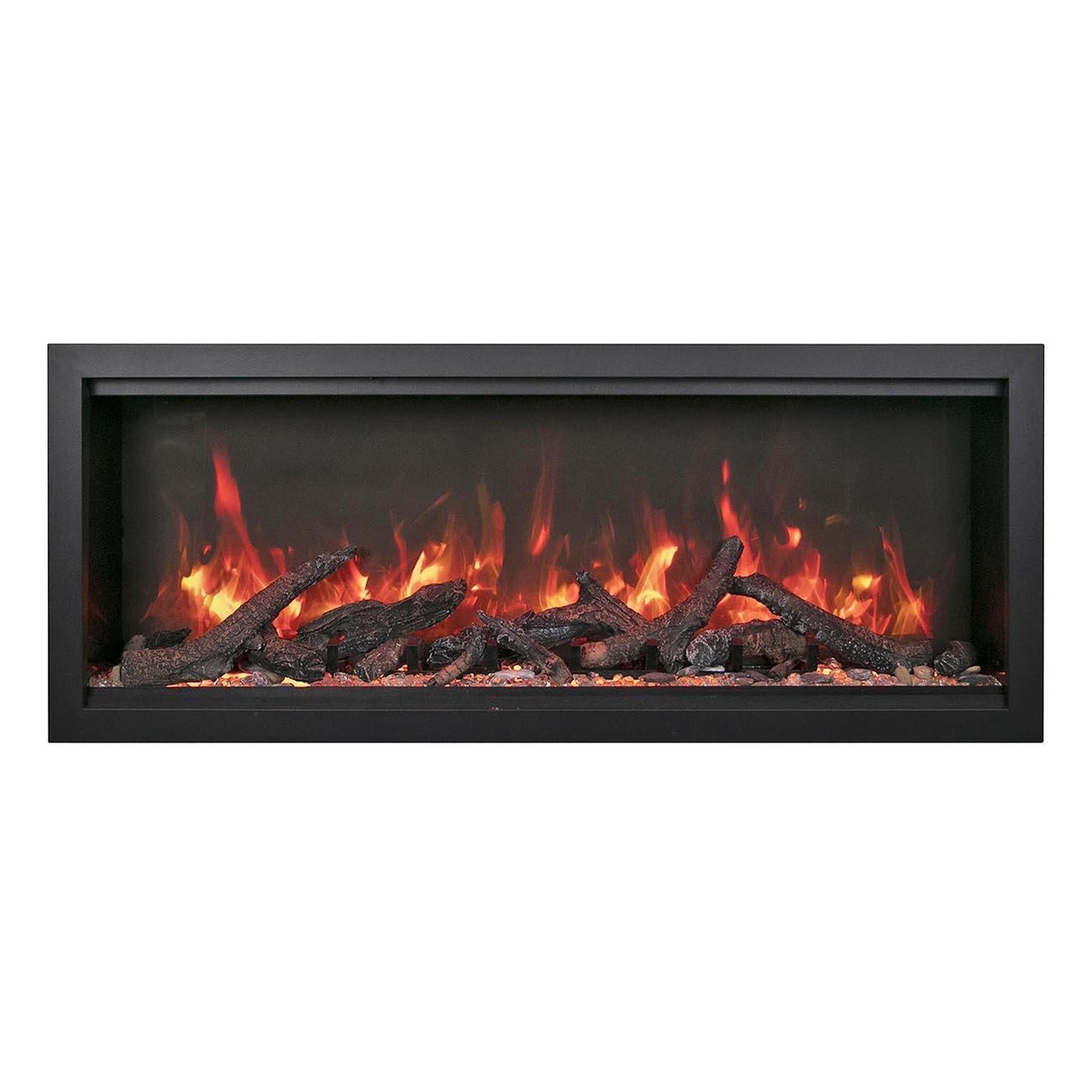 Amantii Symmetry Bespoke Extra Tall 50" Indoor / Outdoor Built-in Clean Face Smart Electric Fireplace