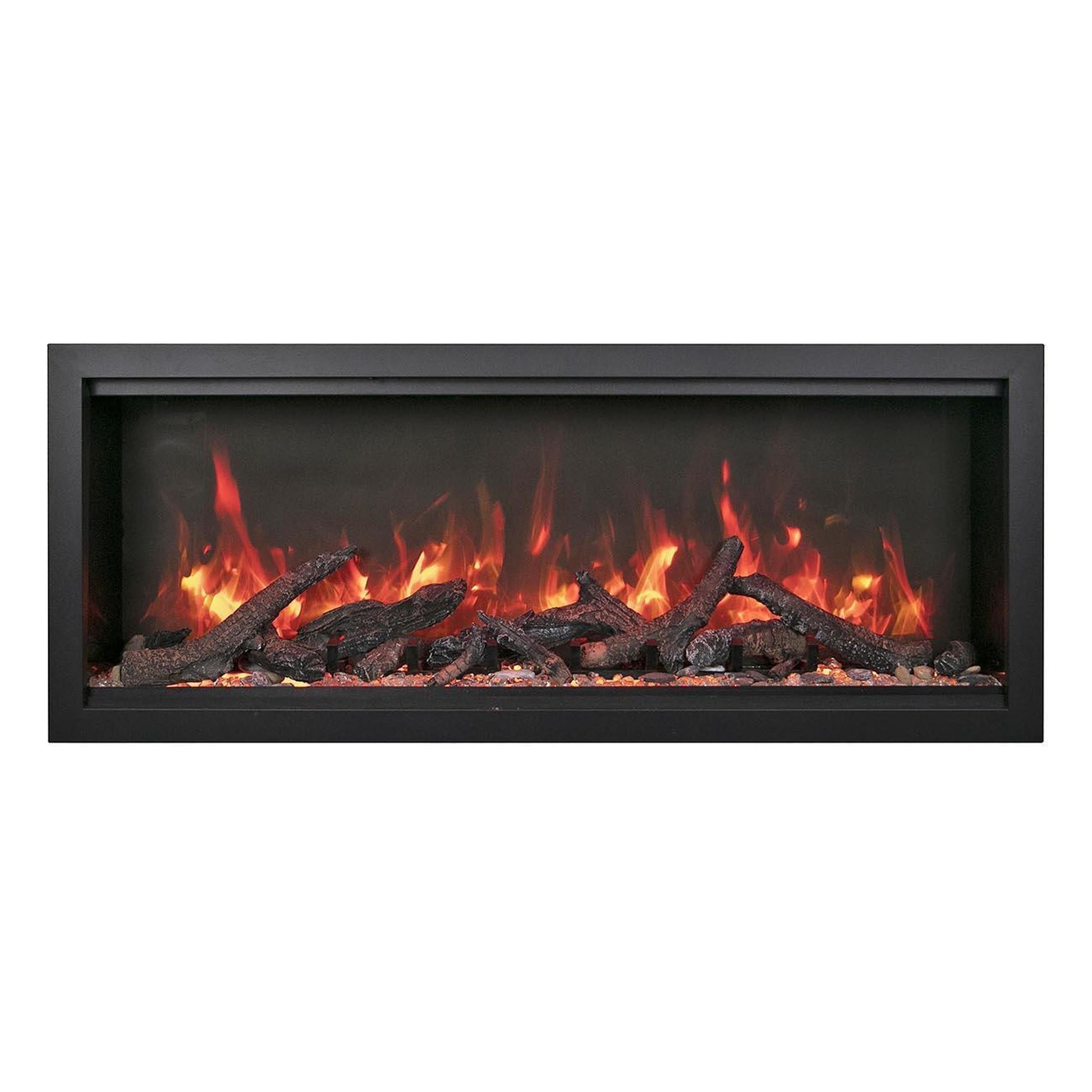 Amantii Symmetry Bespoke Extra Tall 50" Indoor / Outdoor Built-in Clean Face Smart Electric Fireplace