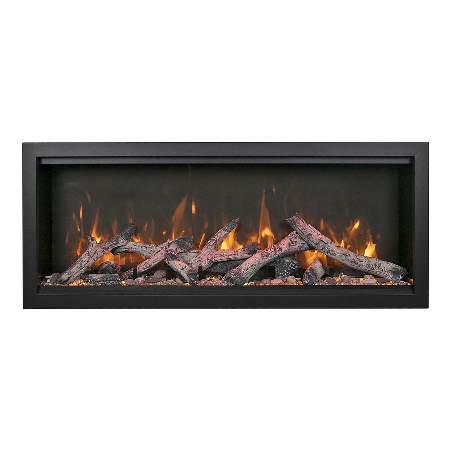 Amantii Symmetry Bespoke Extra Tall 50" Indoor / Outdoor Built-in Clean Face Smart Electric Fireplace