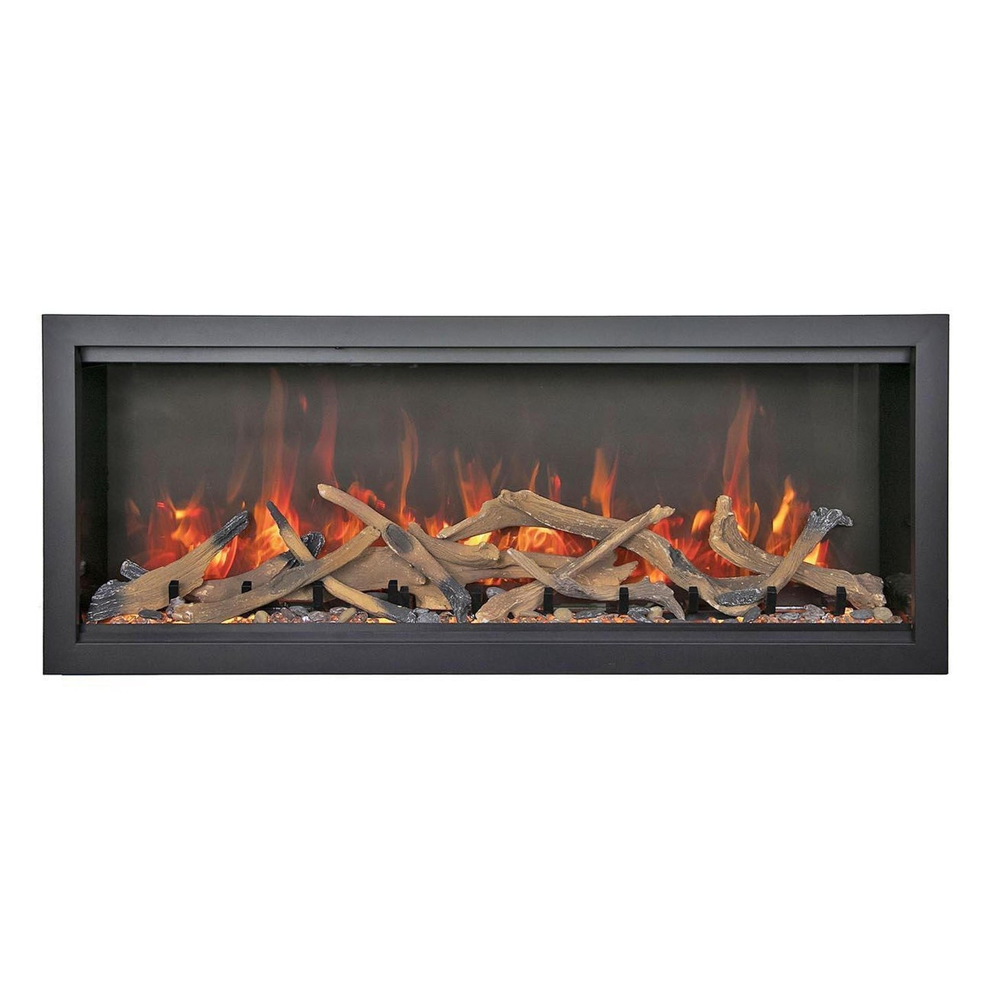 Amantii Symmetry Bespoke Extra Tall 50" Indoor / Outdoor Built-in Clean Face Smart Electric Fireplace