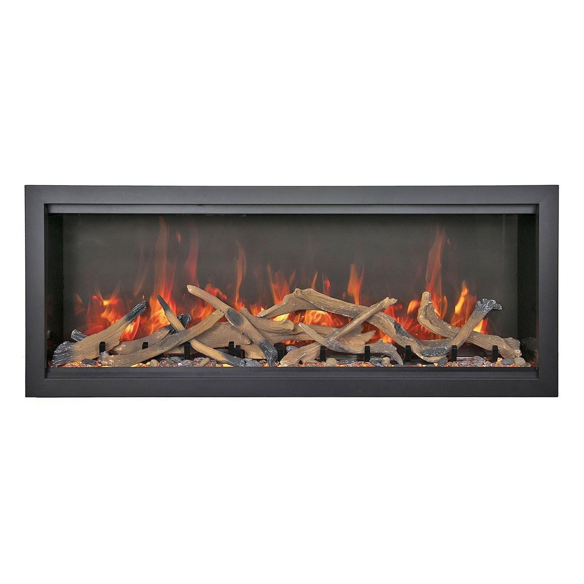 Amantii Symmetry Bespoke Extra Tall 50" Indoor / Outdoor Built-in Clean Face Smart Electric Fireplace
