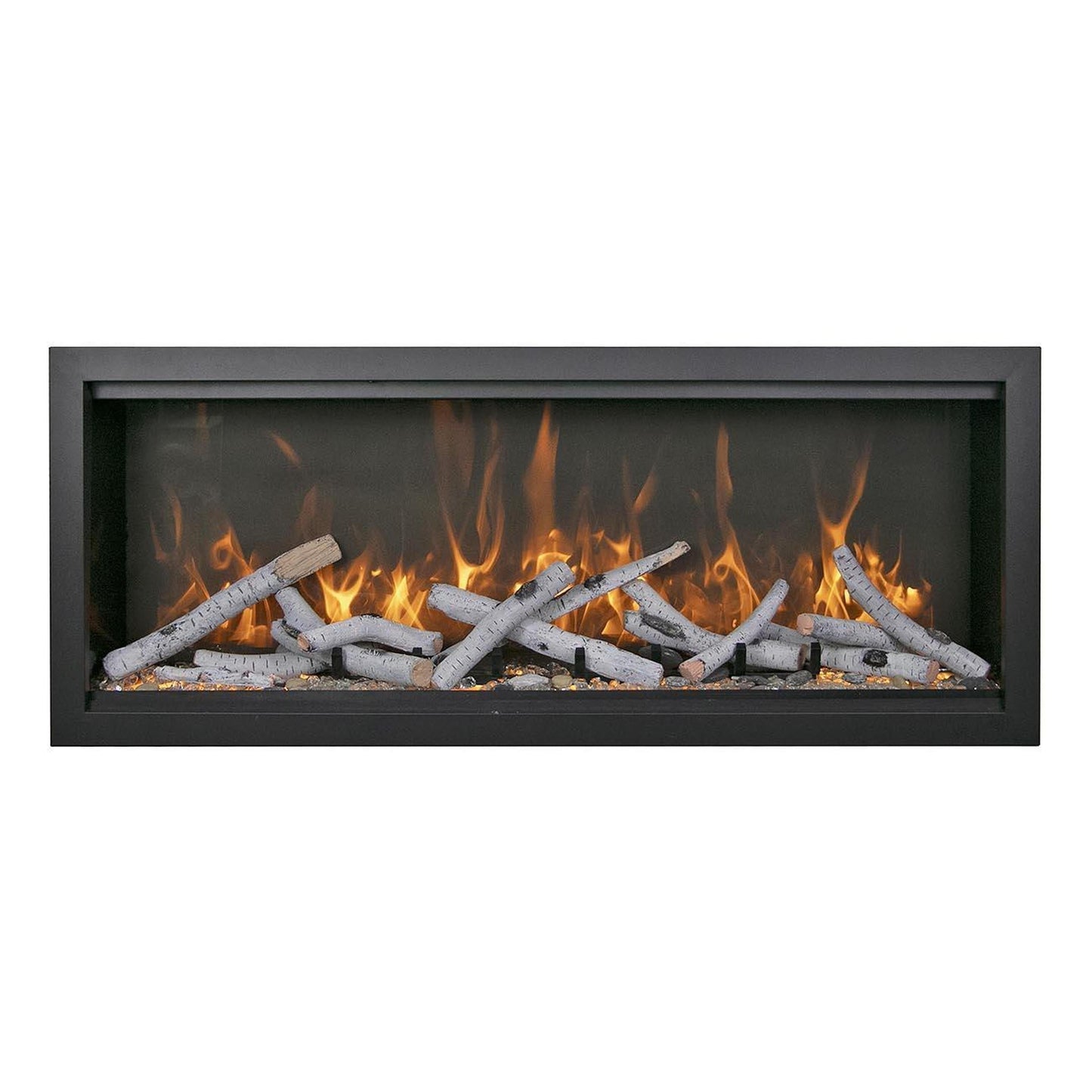 Amantii Symmetry Bespoke Extra Tall 50" Indoor / Outdoor Built-in Clean Face Smart Electric Fireplace